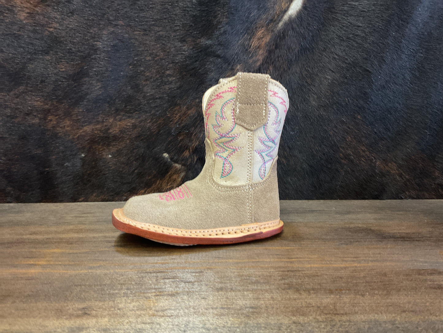 Cowbaby Cactus Suede