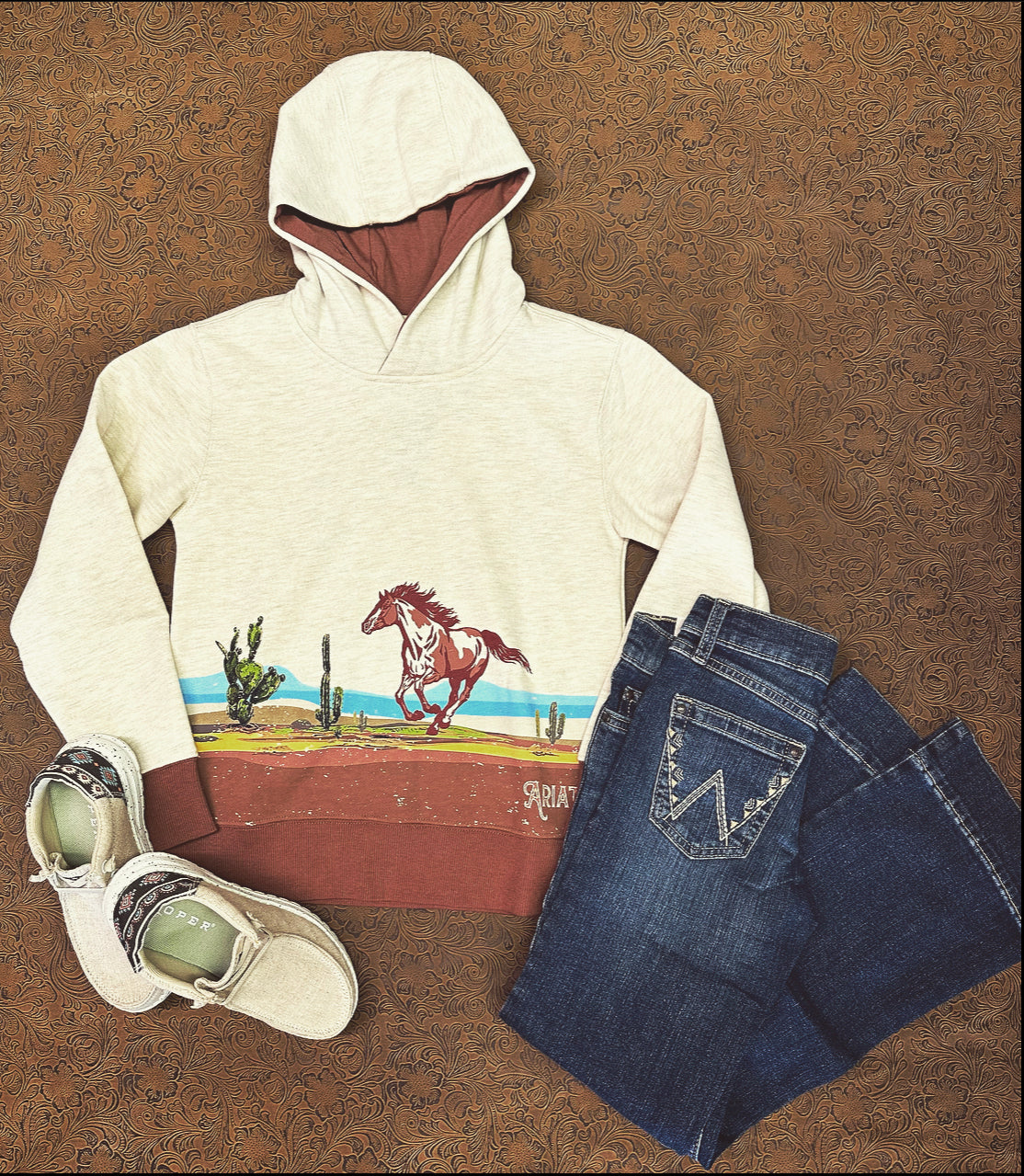 Kids Wild Horse Sweater