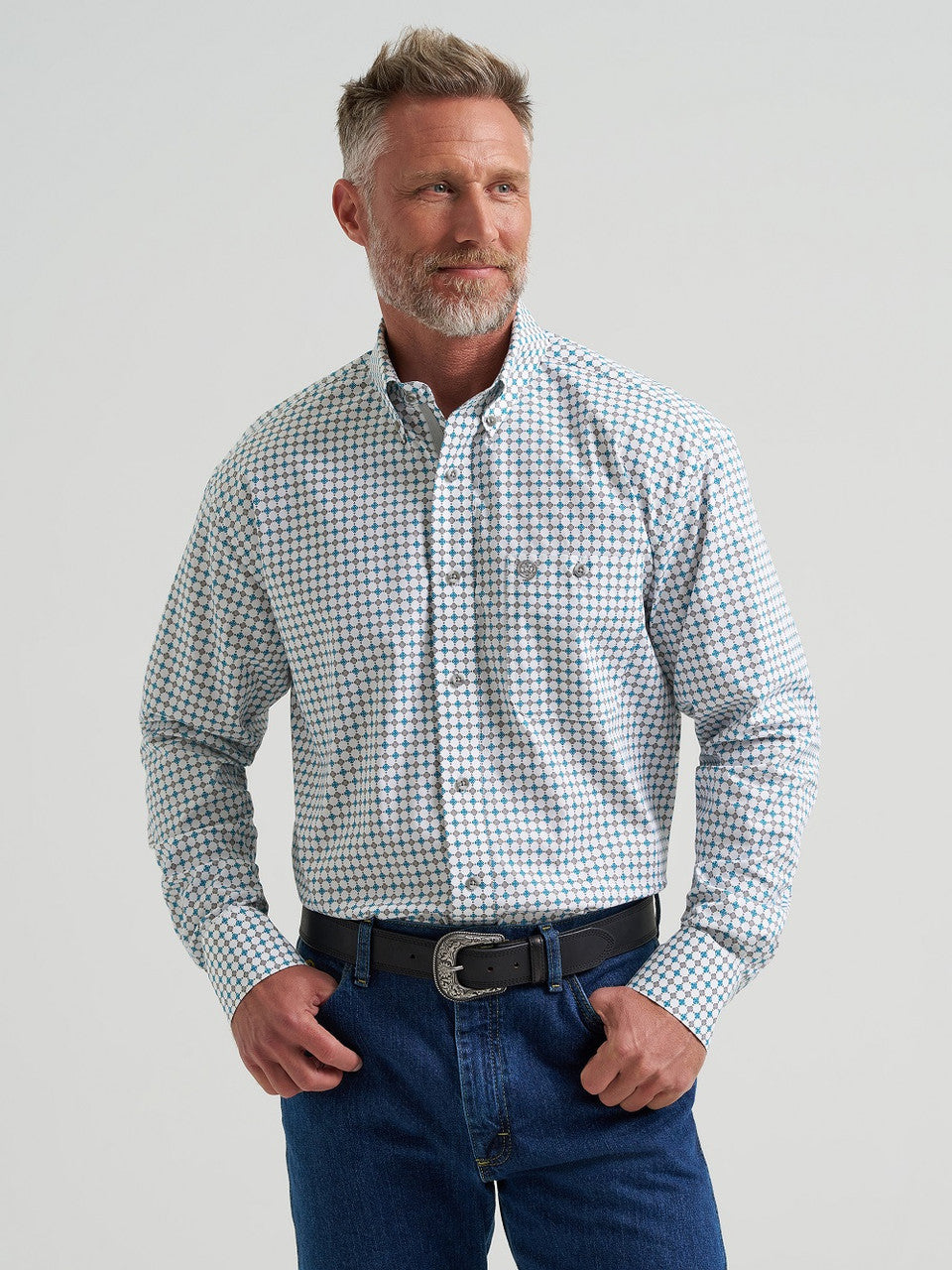 Teal George Strait One Pocket