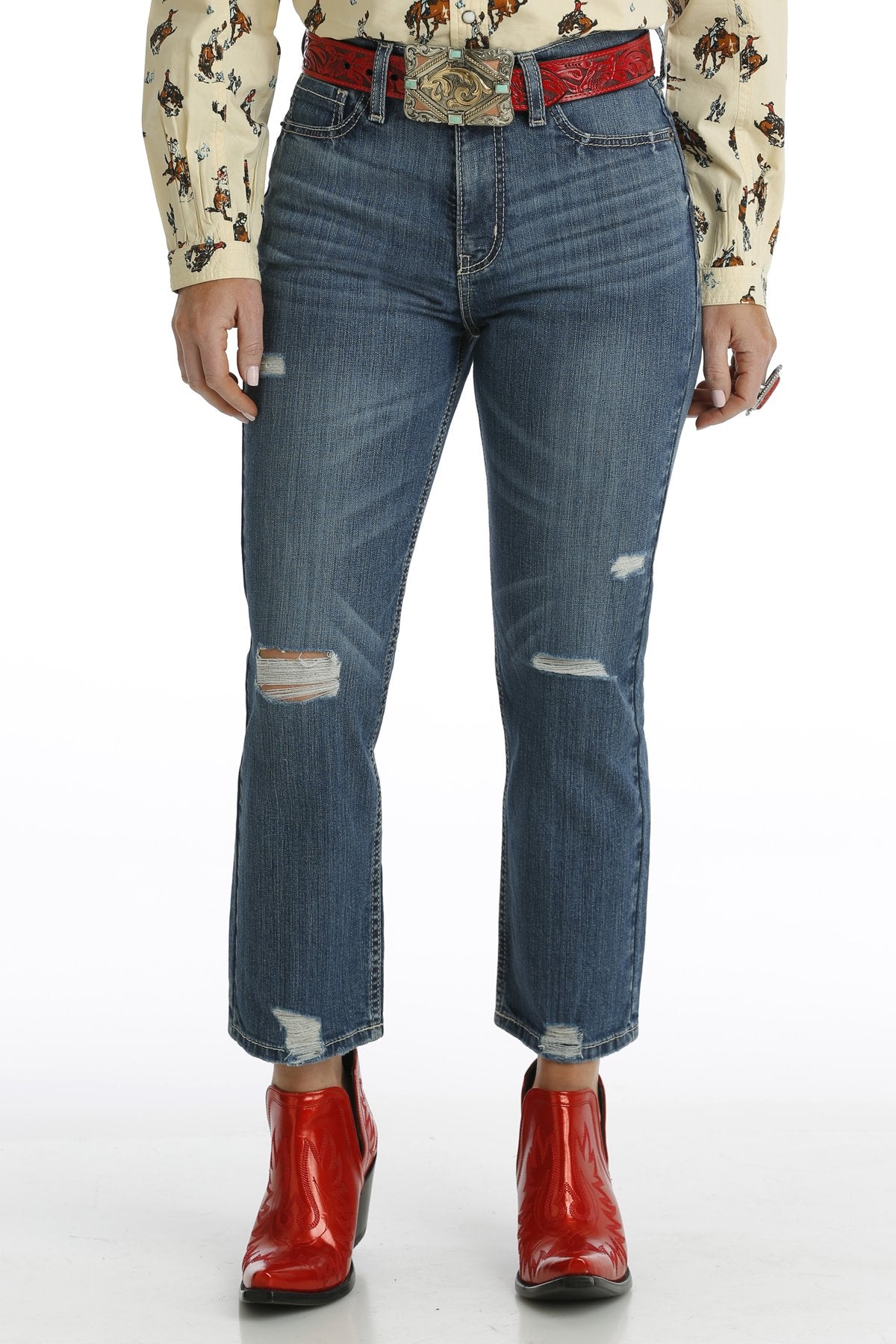 QUINN CROP JEANS