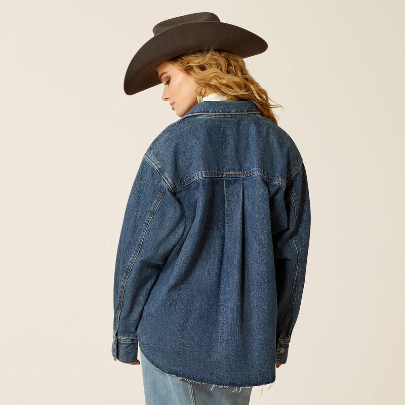 Hesperia Denim Shirt Jacket