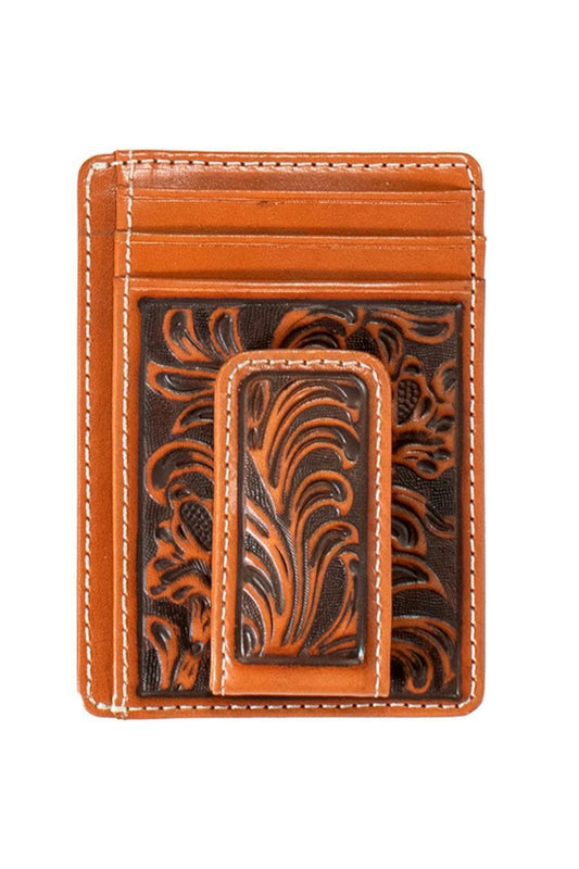 Tooled wallet clip