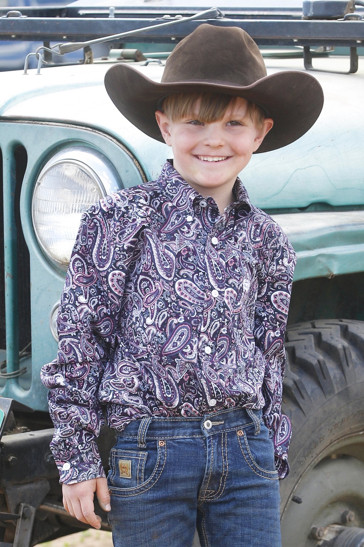 Purple Paisley