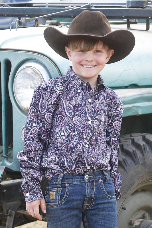 Purple Paisley