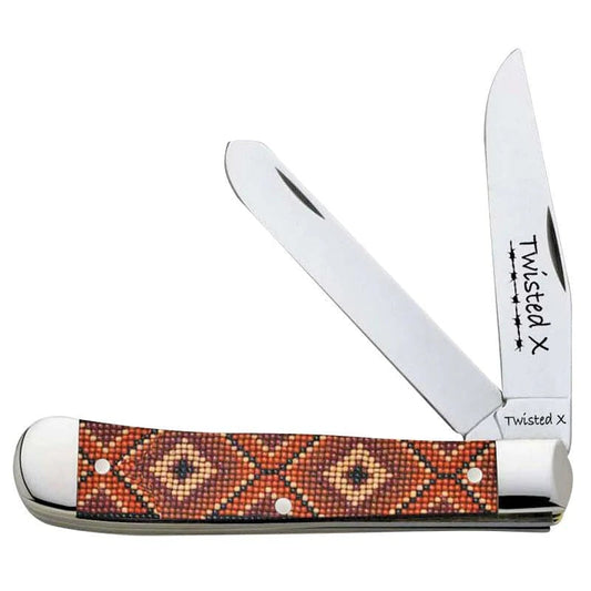 Brown Beaded Handle