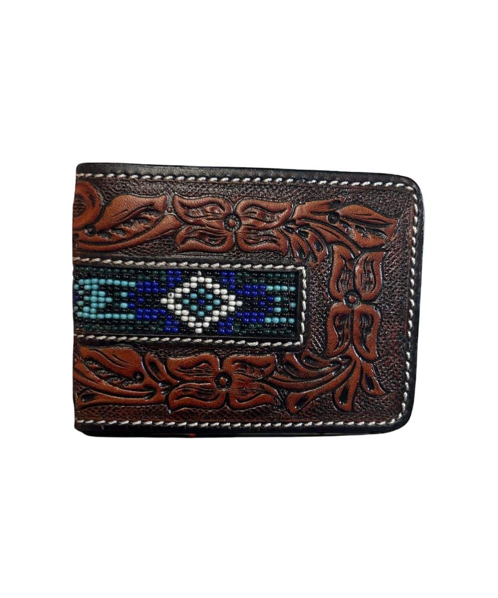 Beaded money clip