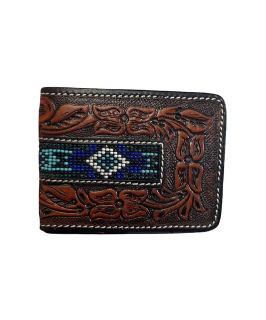 Beaded money clip