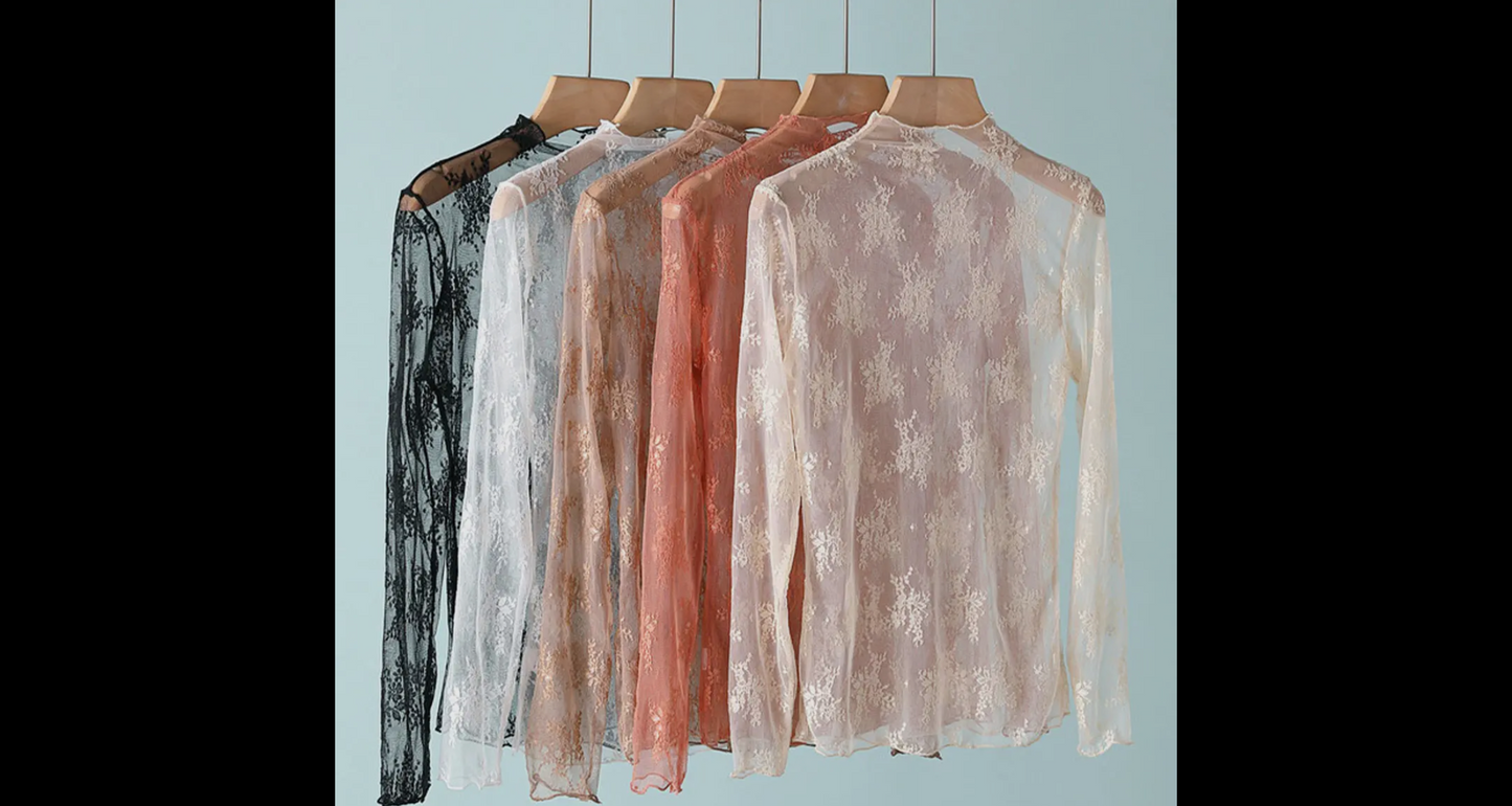 Sheer Lace Top