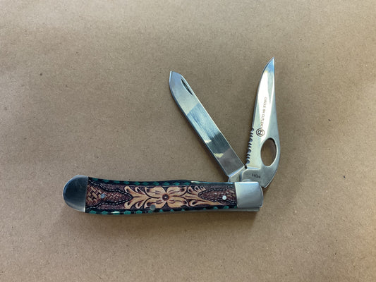 Circle SH Knife buckstitch pattern