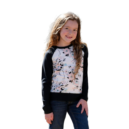 Multi Floral LS shirt