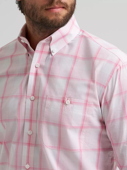 Wrangler Bucking Cancer Button Down