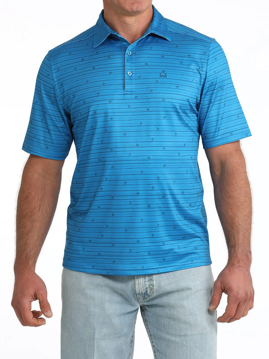 Striped Broncs Polo