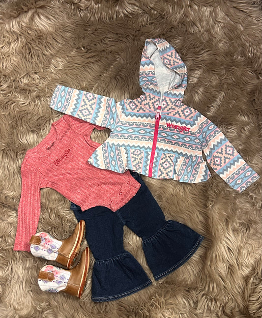 Wrangler baby girl Aztec Jacket