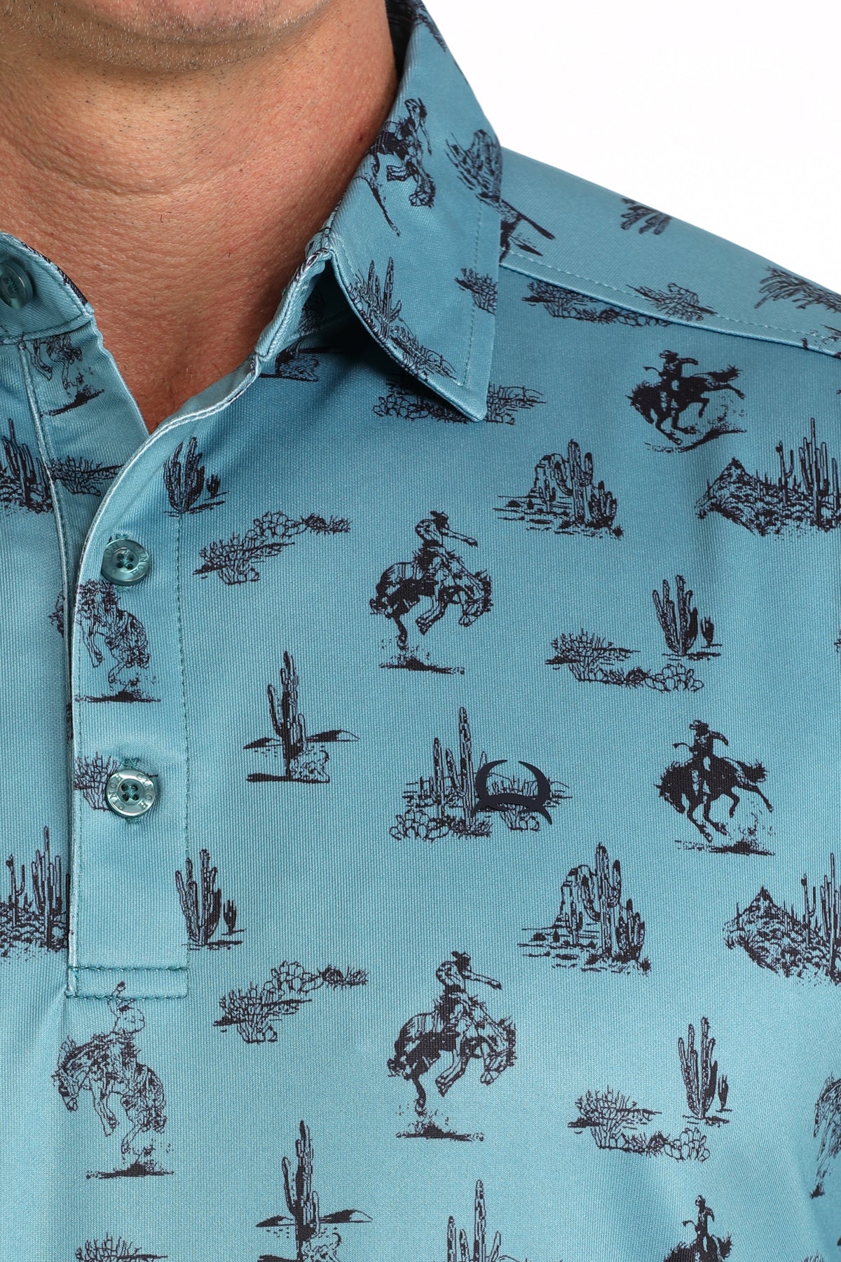 Blue Bronc Polo