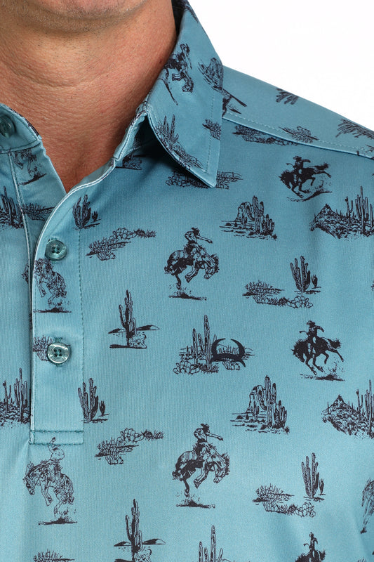 Blue Bronc Polo