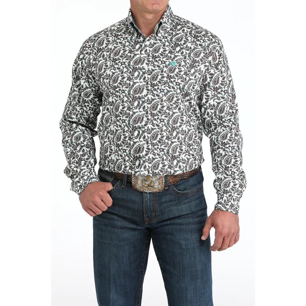 White Paisley
