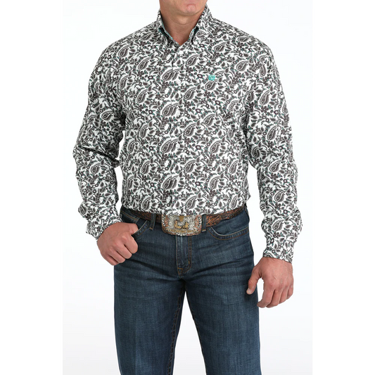 White Paisley