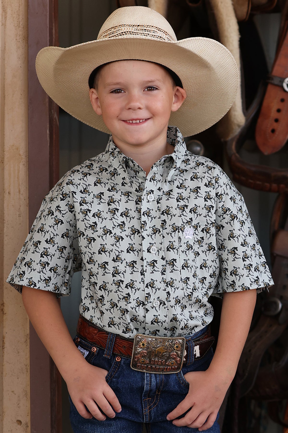 Bronc Buster Button-Down