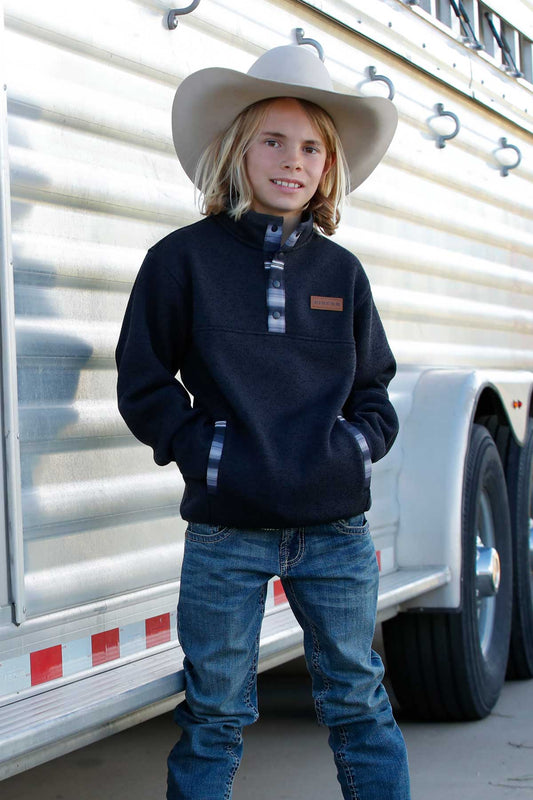 Trey Charcoal Pullover