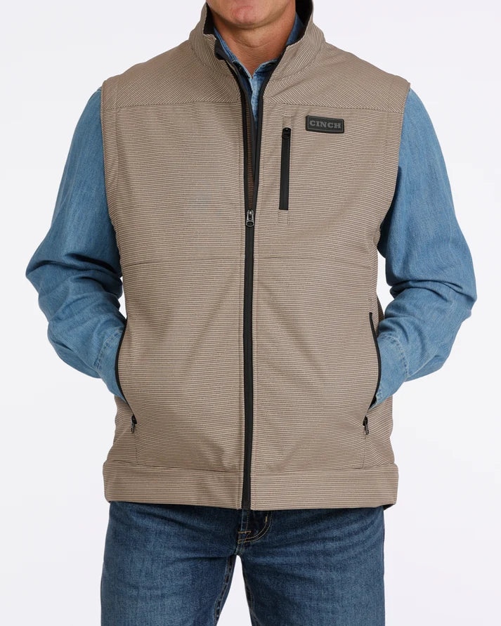 Concealed Carry Bonded Vest / Khaki