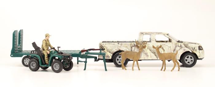 Bigtime Hunter Camo Truck Hunting Play Set
