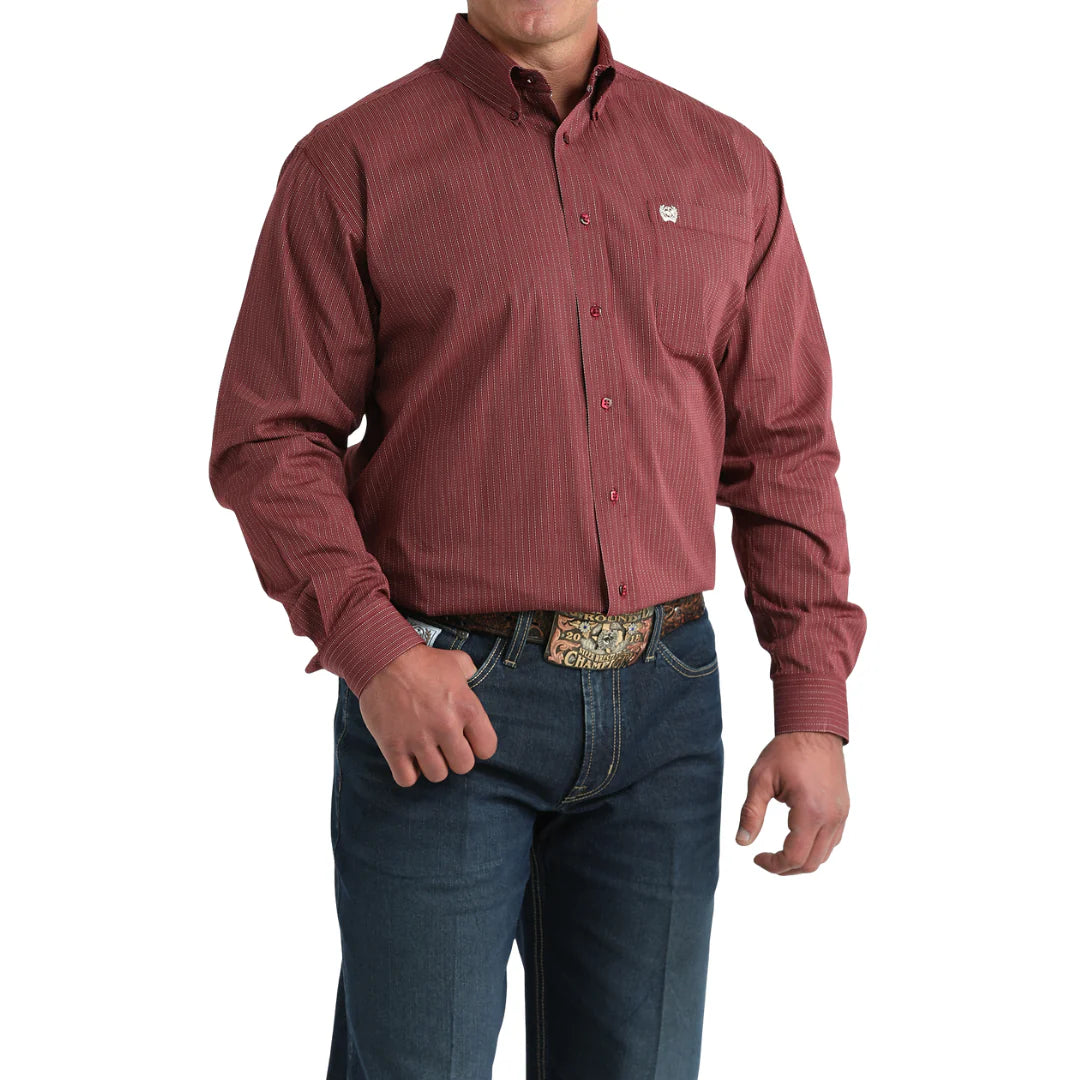 Burgundy Stripe
