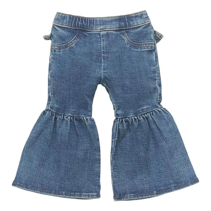 Little Girl Ruffle Jean