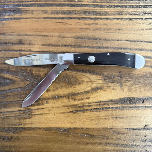 Buffalo Horn Serrated
