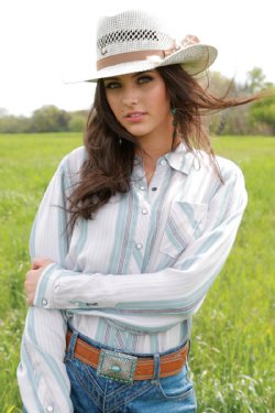 Lilac Stripe Snap Front