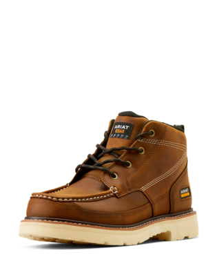 Distressed Brown Chukka Work Boot