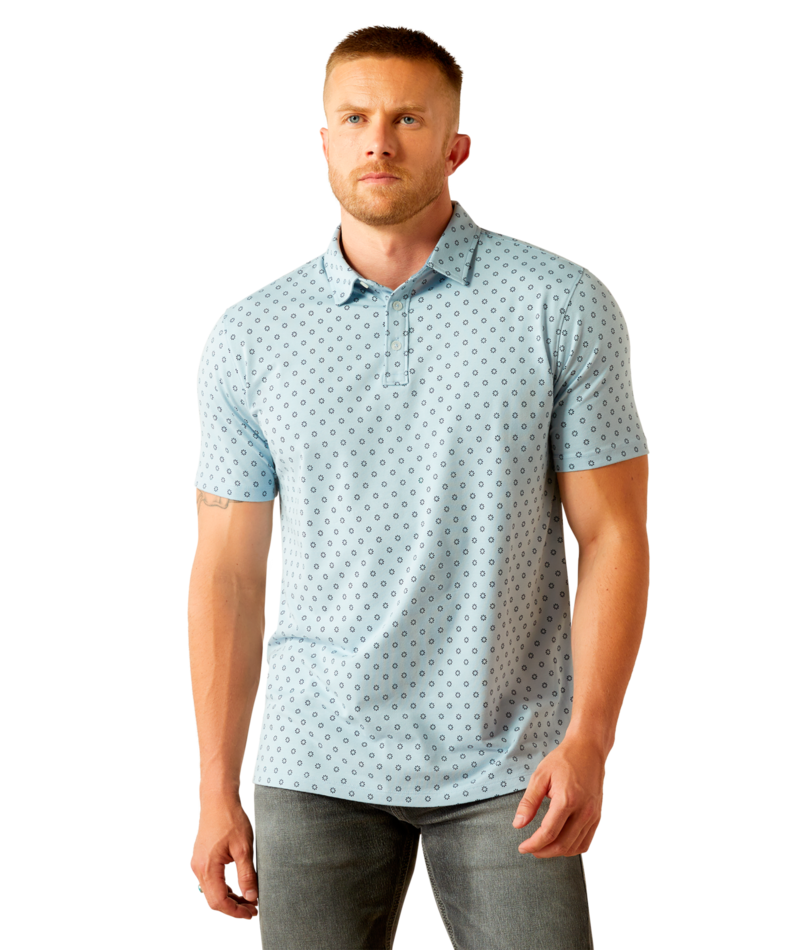 Retro Polo Blue