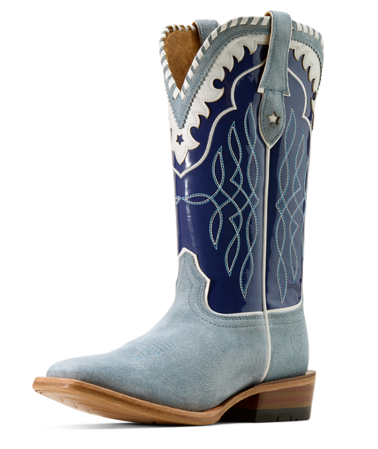 Riata Blue Jean Suede