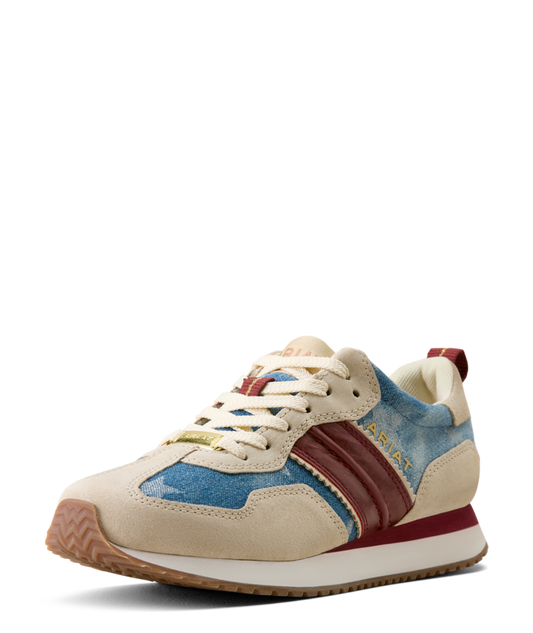 Denim Suede Ranch Runner