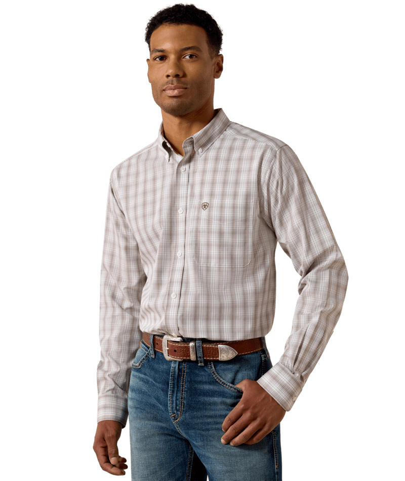 WF Clyde White Plaid