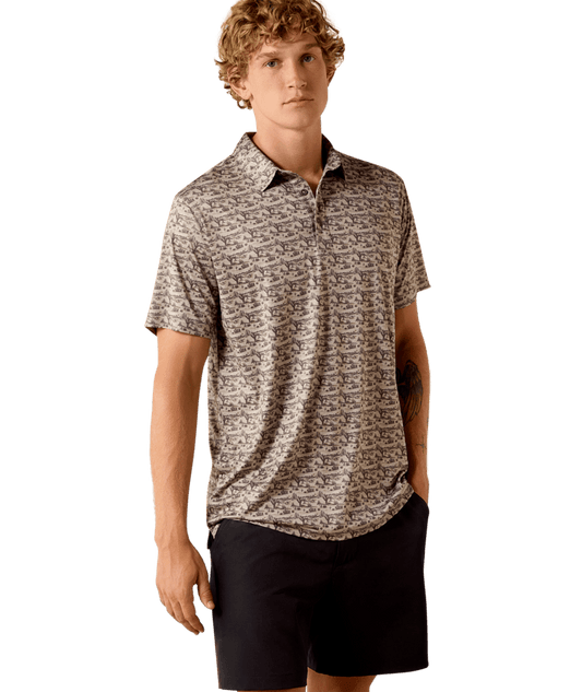 Fitted Polo OFF WHITE DESERT