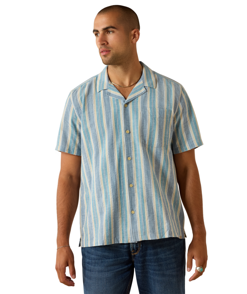 Retro Camp  BLUE STRIPE