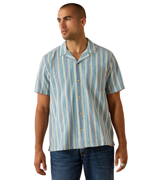 Retro Camp  BLUE STRIPE