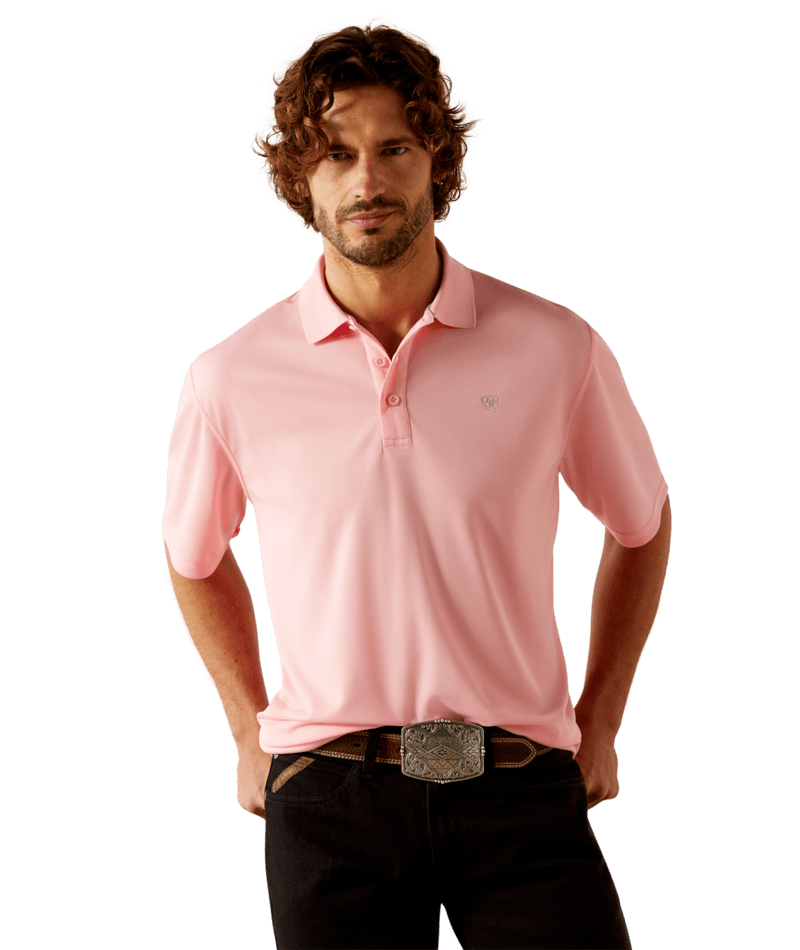 Pink Tek Polo