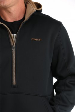 Black Jacket with Sherpa Hoodie